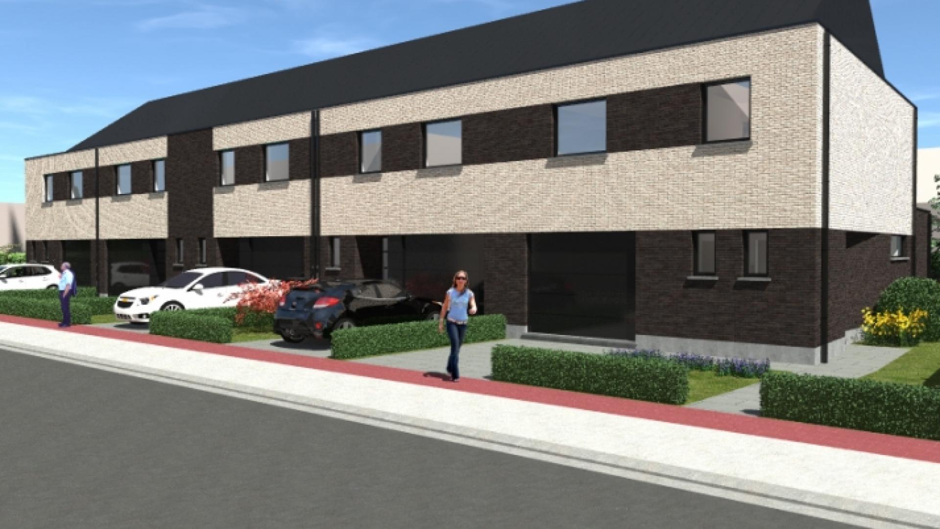 Zeer goed gelegen 3-gevel nieuwbouwwoning met 3 of 4 slaapkamers, tuin en garage.